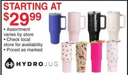Dunham's Sports HYDRO JUG TUMBLERS offer