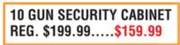 Dunham's Sports 10 GUN SECURITY CABINET offer