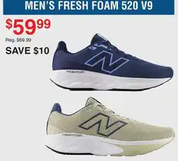 Dunham's Sports MEN'S FRESH FOAM 520 V9 offer