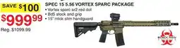 Dunham's Sports BLACK RAIN 5.56 VORTEX SPARC PACKAGE offer