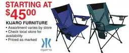 Dunham's Sports KIJARO FURNITURE offer