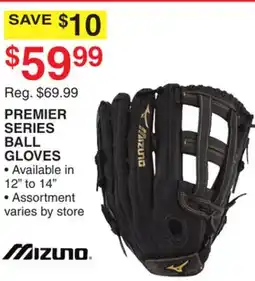 Dunham's Sports MIZUNO PREMIER SERIES BALL GLOVES offer