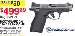 Dunham's Sports BODYGUARD 2.0 380 CARRY COMP offer