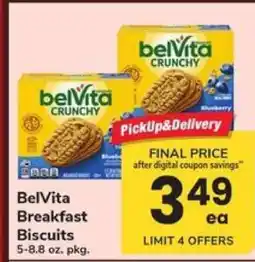 Safeway belVita Breakfast Biscuits offer