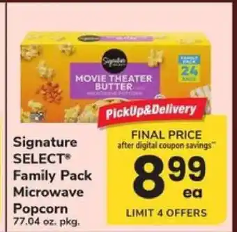 Signature SELECT Family Pack Microwave Popcorn
