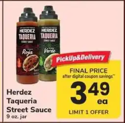 Safeway Herdez Taqueria Street Sauce offer