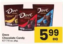 Safeway Dove Chocolate Candy offer