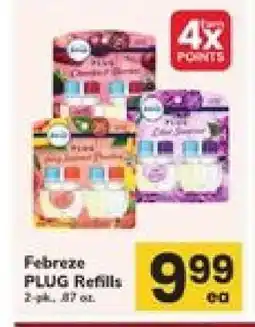 Safeway Febreze Plug Refills offer