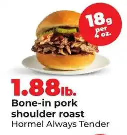 Hy-Vee Bone-in Pork Shoulder Roast offer