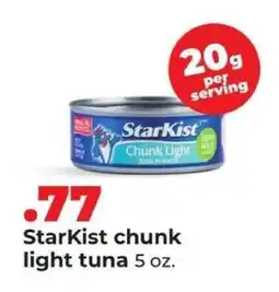 Hy-Vee Starkist Chunk Light Tuna offer