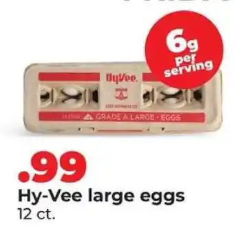 Hy-Vee Hy-Vee large eggs offer