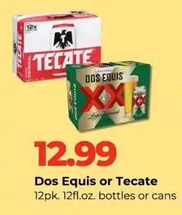 Hy-Vee Dos Equis or Tecate offer