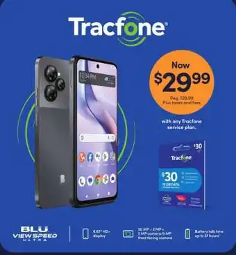 Family Dollar Tracfone BLU View Speed Ultra offer