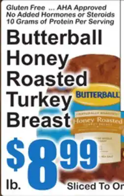 SuperFresh Butterball Honey Roasted Turkey Breast offer