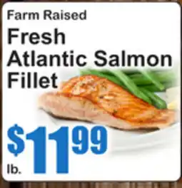 SuperFresh Farm Raised Fresh Atlantic Salmon Fillet offer