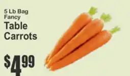 SuperFresh 5 Lb Bag Fancy Table Carrots offer
