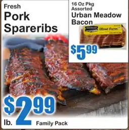 SuperFresh Fresh Pork Spareribs offer