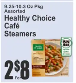 SuperFresh Healthy Choice Café Steamers offer