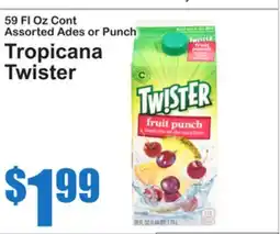 SuperFresh Tropicana Twister offer