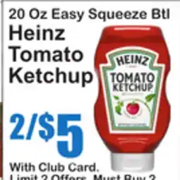 SuperFresh Heinz Tomato Ketchup offer
