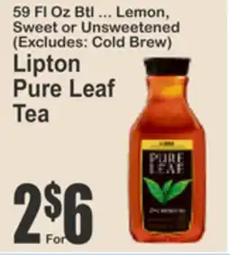 SuperFresh Lipton Pure Leaf Tea offer