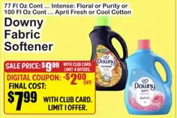 SuperFresh Downy Fabric Softener offer