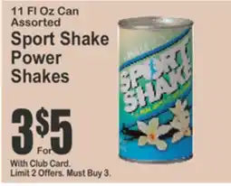 SuperFresh Sport Shake Power Shakes offer