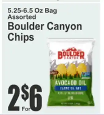SuperFresh Boulder Canyon Chips offer
