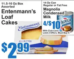 SuperFresh Entenmann's Loaf Cakes offer