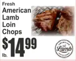 SuperFresh Fresh American Lamb Loin Chops offer