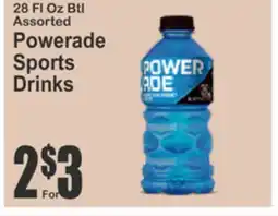 SuperFresh Powerade Sports Drinks offer