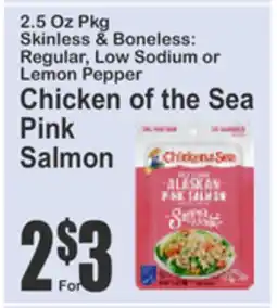 SuperFresh Chicken of the Sea Pink Salmon offer