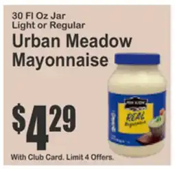 SuperFresh Urban Meadow Mayonnaise offer