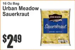 SuperFresh 16 Oz Bag Urban Meadow Sauerkraut offer