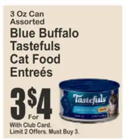 SuperFresh Blue Buffalo Tastefuls Cat Food Entrees offer