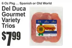 SuperFresh Del Duca Gourmet Variety Trios offer