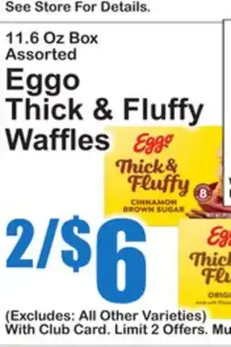 SuperFresh Eggo Thick & Fluffy Waffles offer