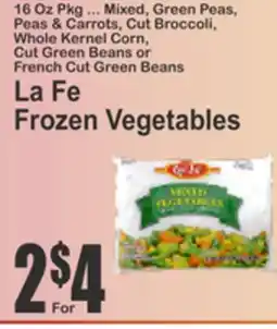 SuperFresh La Fe Frozen Vegetables offer