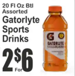 SuperFresh Gatorlyte Sports Drinks offer