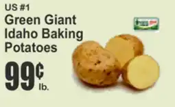 SuperFresh US #1 Green Giant Idaho Baking Potatoes offer