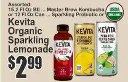 SuperFresh Kevita Organic Sparkling Lemonade offer