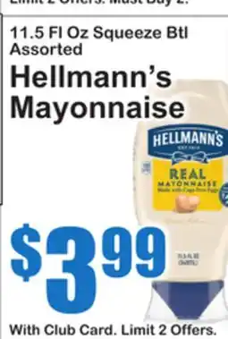 SuperFresh Hellmann's Mayonnaise offer