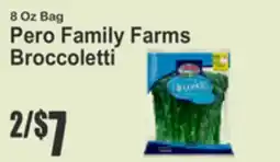 SuperFresh Pero Family Farms Broccoletti offer