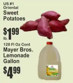 SuperFresh US #1 Oriental Sweet Potatoes offer
