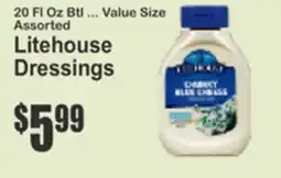 SuperFresh Litehouse Dressings offer
