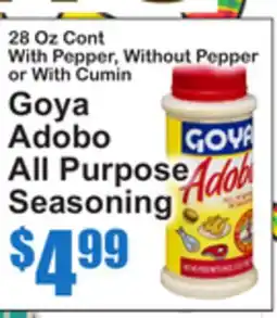 SuperFresh Goya Adobo All Purpose Seasoning offer