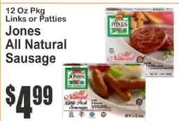 SuperFresh Jones All Natural Sausage offer