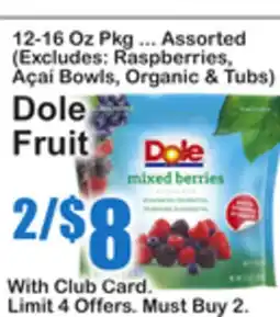 SuperFresh Dole Fruit offer