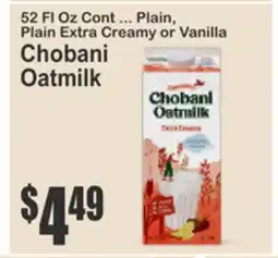 SuperFresh Chobani Oatmilk offer