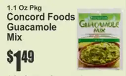 SuperFresh Concord Foods Guacamole Mix offer